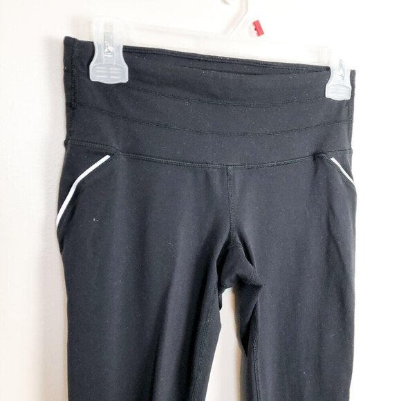 Athleta Black Active Performance Leggings Womens XS Athletic Activewear - Picture 8 of 13